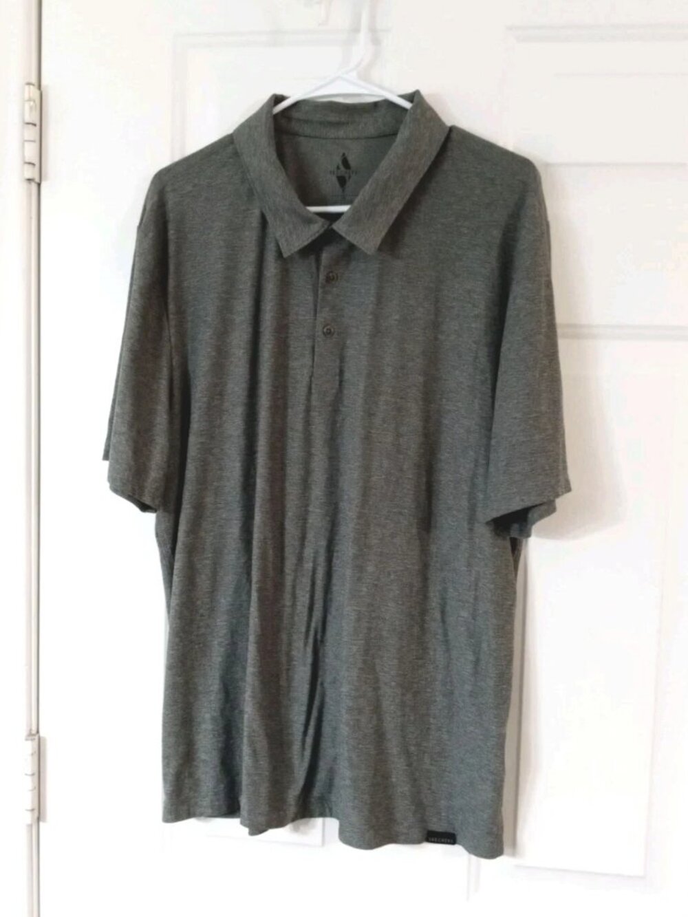 Skechers Polo Shirt Men’s XL Gray Golf Rugby Short Sleeve Performance Stretch